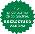 THERMIC Alu PVC okna so najbolj primerna za energetsko varčno gradnjo.